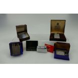 A collection of vintage lighters including Ronson & Dunhill (5)