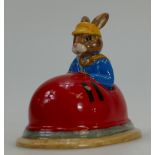 Royal Doulton Bunnykins figure Dodgem DB249, UKI Ceramics limited edition boxed with cert.