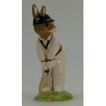 Royal Doulton Bunnykins figure Batsman DB144, UKI Ceramics backstamp limited edition, boxed.