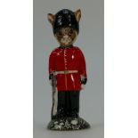 Royal Doulton Bunnykins Figure Guardsman DB127 limited edition for UKI Ceramics boxed.