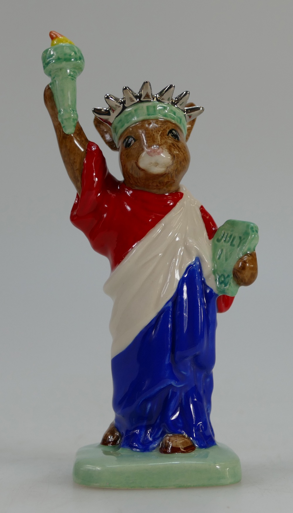 Royal Doulton Bunnykins figure Statue of Liberty DB198 USA special edition boxed.
