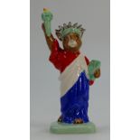 Royal Doulton Bunnykins figure Statue of Liberty DB198 USA special edition boxed.