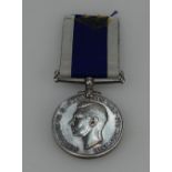 Royal Navy Long service & good conduct medal awarded to kx.75182 E.Jackson.S.P.O.