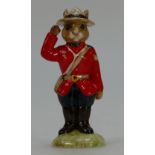 Royal Doulton Bunnykins figure Sergeant Mountie DB136, limited edition of 250 boxed.