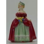 Royal Doulton figure Dainty May HN1639 (slight loss to end of blue petal).