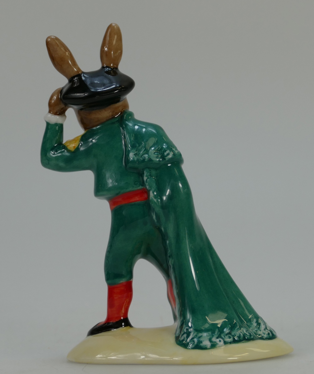 Royal Doulton Bunnykins figure Matador DB281, UKI Ceramics limited edition (boxed with cert). - Image 3 of 3