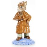 Royal Doulton Bunnykins figure Detective DB193 limited edition for UK Ceramics boxed.