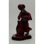 Royal Doulton Flambe figure Lamp Seller HN3276.