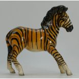 Beswick Zebra 845A, first version. (restored rear leg).