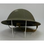 English issue metal army helmets