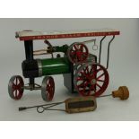 Mamod steam tractor template toy with stoker and burner