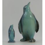 Beswick blue glazed model of Penguin 450