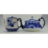 Carltonware teapot decorated in the Blue