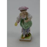 Dresden porcelain small figure of girl h