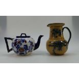 Royal Doulton Burslem teapot decorated i