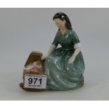 Royal Doulton figure Cradle Song HN2246 (hairline to base)