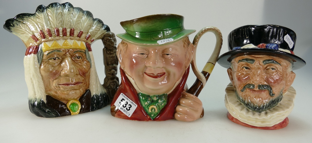 Royal Doulton Large Character Jugs Beefeater D6206,