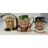 Royal Doulton Large Character Jugs Beefeater D6206,