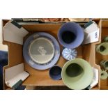 A collection of Wedgwood items in mixed