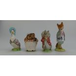 A collection of Beswick Beatrix Potter f