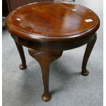 Small round occasional table