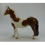 Beswick Skewbald pony 1373