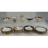 A collection of mixed tea and dinnerware to include Doulton Juliet,