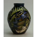 Moorcroft vase Darting Frogs by Vicky Lovatt from the Costa Rica Collection height 13cm