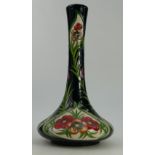 Moorcroft vase decorated in the Florian Flame design by Rachel Bishop 2009, height 24.