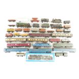 A collection of OO Gauge railway engines and rolling stock to include Tri-Ang items,