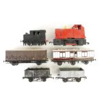 A collection of Kit made engines and rolling stock (6)