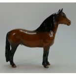 Beswick grey welsh mountain pony 1643 (front leg re stuck)