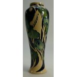 Moorcroft limited edition Moonlit green vase by Vicky Lovatt height 27.