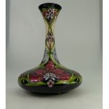 Moorcroft vase decorated in the Florian Circles design by Rachel Bishop 2011, limited edition of 50,