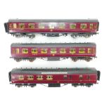 O Gauge Model Locomotive carriages LMS 3659,