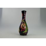 Moorcroft vase decorated in the Queens Choice design by Emma Bossons 2000, height 21.