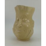 Royal Doulton rare lambeth stoneware character jug Pecksniff by Leslie Harradine,