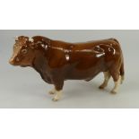 Beswick Limousin Bull model 2463B BCC98 limited edition