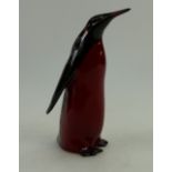 Royal Doulton flambe model of a Penguin,