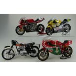 A collection of Minichamps 1-12 model bikes to include Museo Ducati 900 Race 10MTT 1978,