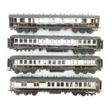 O Gauge Model Locomotive carriages 395, 486,