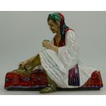 Reg Johnson studio figure Albanian Dice Thrower,