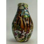 Moorcroft Large limited edition Prestige vase Wonderland by Nicola Slaney height 31cm