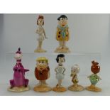 Beswick complete set of Seven Flintstones figures limited edition (7)