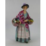 Royal Doulton figure Romany Sue HN757 (hairline cracks to back of dress,