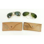 Bausch & Lomb 1960s Ray-Ban gents and ladies sunglasses,