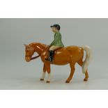 Beswick boy on palomino pony 1500