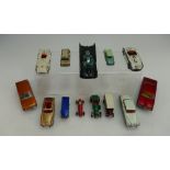 Large quantity of Dinky Corgi and other vintage vehicles,