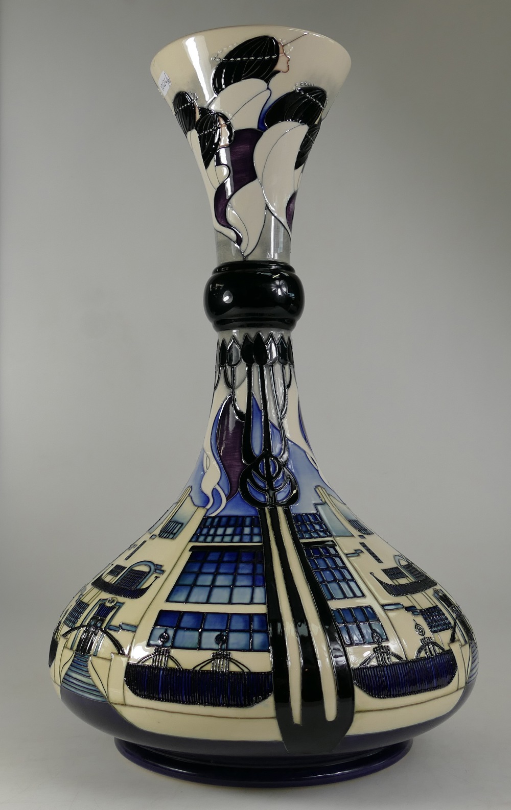 Large Moorcroft Glasgow School of Art Vase , - Image 3 of 3