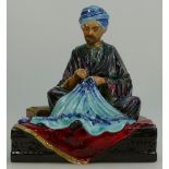 Reg Johnson studio figure Embroiderer of Kashmir,